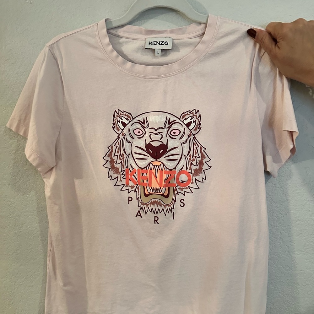 Pink Kenzo Paris tee